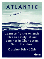 Our trans-Atlantic coordinator has 45 years of experience, and his seminar will be limited to 20 pilots. Click for more.